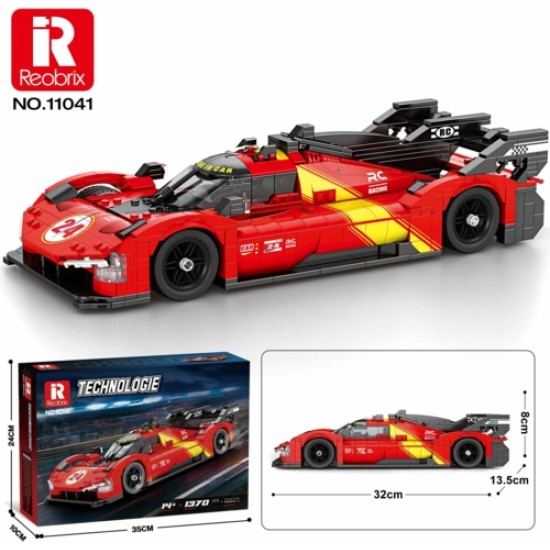 1/16 TEAM RED 499P LE MANS CAR RED (1 370PCS)