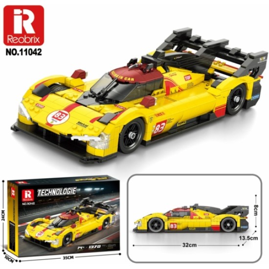 1/16 TEAM RED 499P LM CAR YELLOW (1 370PCS)