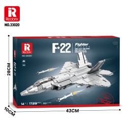 52 CM LOCKHEED MARTIN/BOEING F-22 (1 837PCS) 52 CM LOCKHEED MARTIN/BOEING F-22 (1 837PCS)