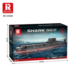 1/250 TYPHOON-CLASS NUCLEAR SUBMARINE PROJECT 941 AKULA (2 895PCS) 1/250 TYPHOON-CLASS NUCLEAR SUBMARINE PROJECT 941 AKULA (2 895PCS)