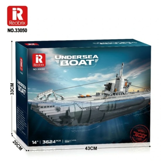 140 CM U-BOAT (3 624PCS)
