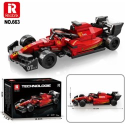 1/24 TEAM RED F1 CAR (245PCS) 1/24 TEAM RED F1 CAR (245PCS)
