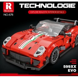 1/24 TEAM RED SPORTS CAR 599 XX (413PCS)