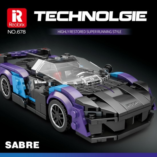 1/24 MCLAREN SABRE (390PCS) 1/24 MCLAREN SABRE (390PCS)