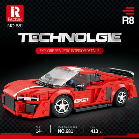 1/24 AUDI R8 (413PCS)