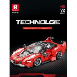 1/24 TEAM RED FXX K (360PCS) 1/24 TEAM RED FXX K (360PCS)