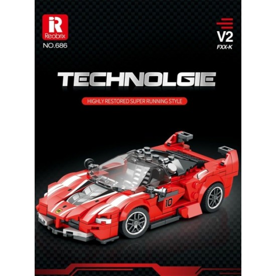 1/24 TEAM RED FXX K (360PCS) 1/24 TEAM RED FXX K (360PCS)