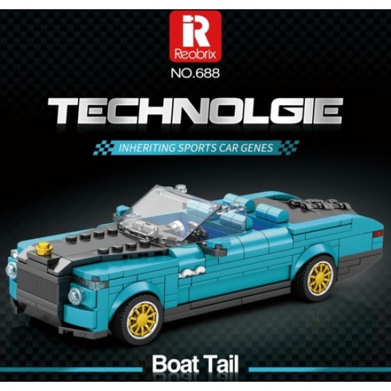 1/24 ROLLS ROYCE BOAT TAIL (417PCS) 1/24 ROLLS ROYCE BOAT TAIL (417PCS)