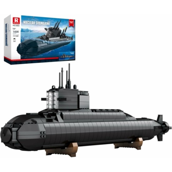 45 CM STRATEGIC NUCLEAR SUBMARINE (1 498PCS) 45 CM STRATEGIC NUCLEAR SUBMARINE (1 498PCS)