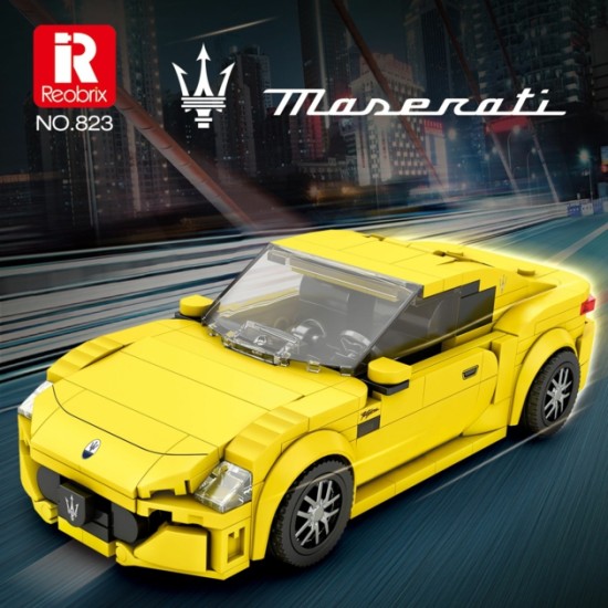 1/24 MASERATI GRANTURISMO YELLOW (384PCS)