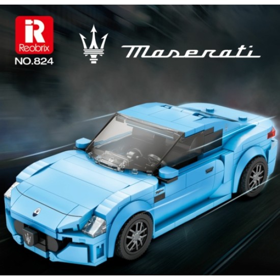 1/24 MASERATI GRANTURISMO BLUE (384PCS) 1/24 MASERATI GRANTURISMO BLUE (384PCS)