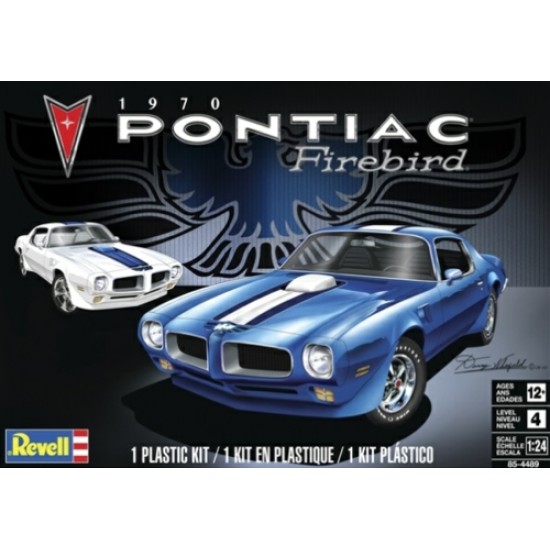 1/24 1970 PONTIAC FIREBIRD PLASTIC MODEL KIT 4489