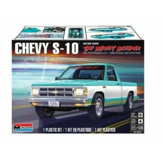 REVELL MONOGRAM 1/25 1990 CHEVY S-10 THE STREET SLEEPER (PLASTIC KIT) 4503