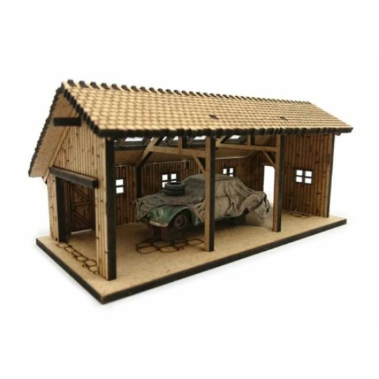 1/64 BARN FIND DIORAMA WOODEN MODELKIT 1/64 BARN FIND DIORAMA WOODEN MODELKIT