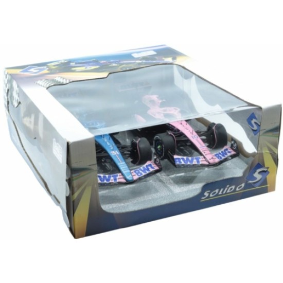 SOL180016 - 1/18 ALPINE A523 LAUNCH LIVERY 2023 2 CAR SET