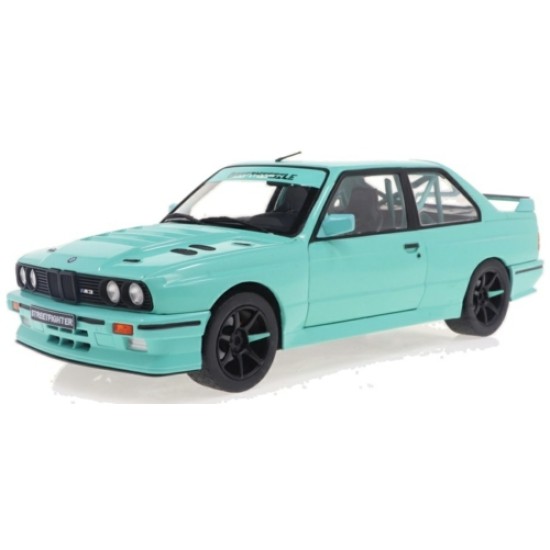 SOL1801527 - 1/18 BMW M3 TIFFANY BLUE SOLIDO WORKS 1990 SOL1801527 - 1/18 BMW M3 TIFFANY BLUE SOLIDO WORKS 1990