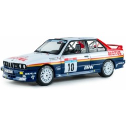 SOL1801535 - 1/18 BMW M3 GR.A WHITE NO.10 B.BEGUIN/J-J.LENNE RALLYE TOUR DE CORSE 1987