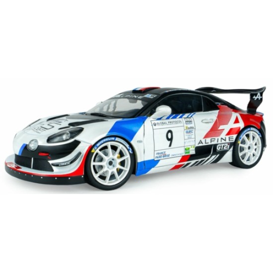 SOL1801633 - 1/18 ALPINE A110 RGT WHITE NO.9 N.HERNANDEZ M.MAURIN RALLYE DE LA VIENNE 2025 SOL1801633 - 1/18 ALPINE A110 RGT WHITE NO.9 N.HERNANDEZ M.MAURIN RALLYE DE LA VIENNE 2025