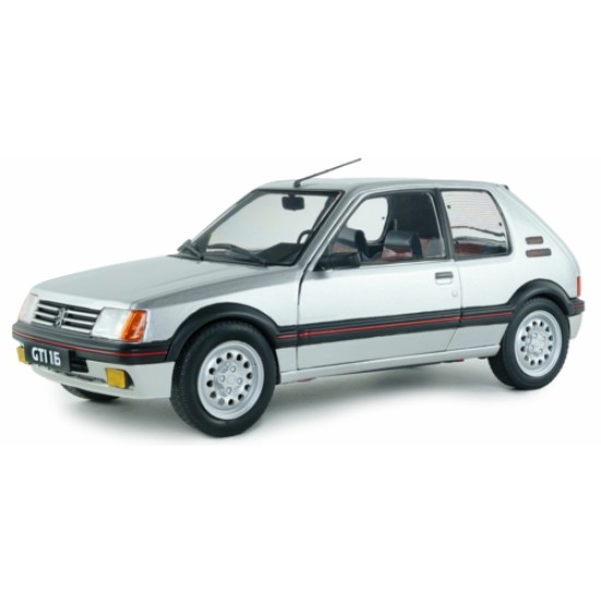 SOL1801718 - 1/18 PEUGEOT 205 GTI 1.6L MK1 GRIS FUTURA 1989 SOL1801718 - 1/18 PEUGEOT 205 GTI 1.6L MK1 GRIS FUTURA 1989