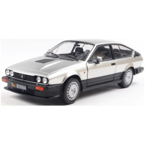 SOL1802307 - 1/18 ALFA ROMEO GTV6 SILVER 1984 SOL1802307 - 1/18 ALFA ROMEO GTV6 SILVER 1984