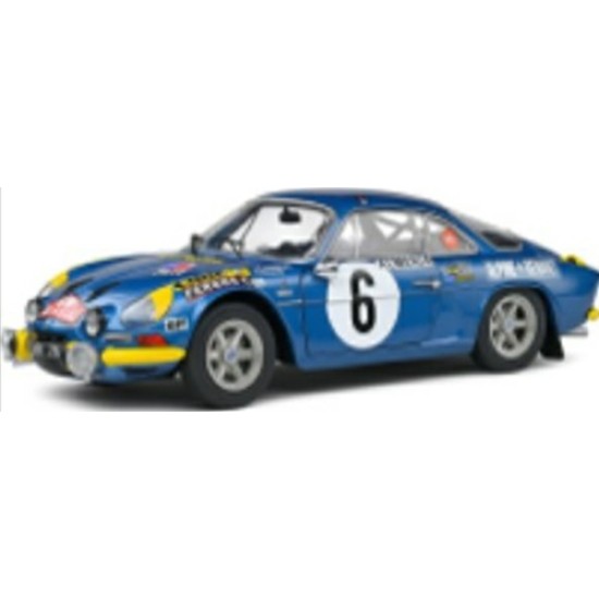 SOL1804207 - 1/18 ALPINE A110 1600S BLUE RALLYE MONTE CARLO