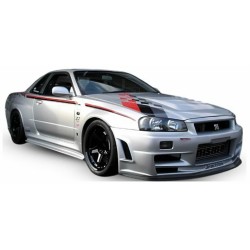SOL1804312 - 1/18 NISSAN SKYLINE (R34) GT-R Z TUNE SILVER 1999 SOL1804312 - 1/18 NISSAN SKYLINE (R34) GT-R Z TUNE SILVER 1999