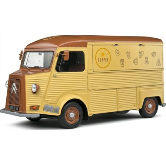 SOL1804818 - 1/18 CITROEN TYPE HY CAFE AMBULANT BI-COLOUR 1969