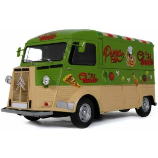 SOL1804823 - 1/18 CITROEN TYPE HY GUIDO PIZZA GREEN 1969