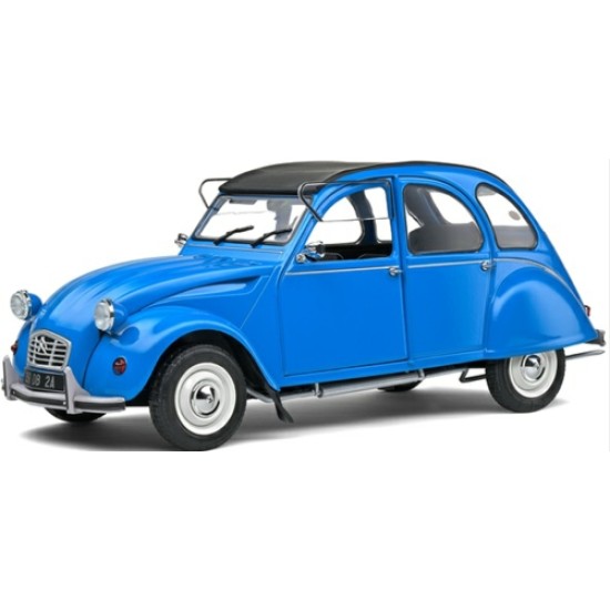 SOL1805026 - 1/18 CITROEN 2CV6 BLUE 1982