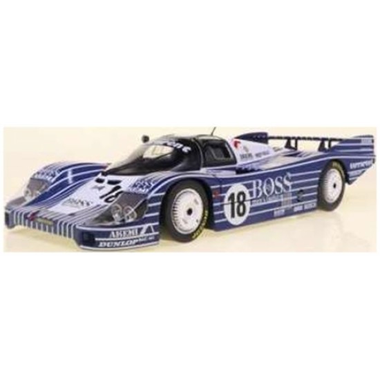 SOL1805507 - 1/18 PORSCHE 956LH BLACK NO.18 LAESSIG PLANKERHORN/WILSON 24H LE MANS 1983