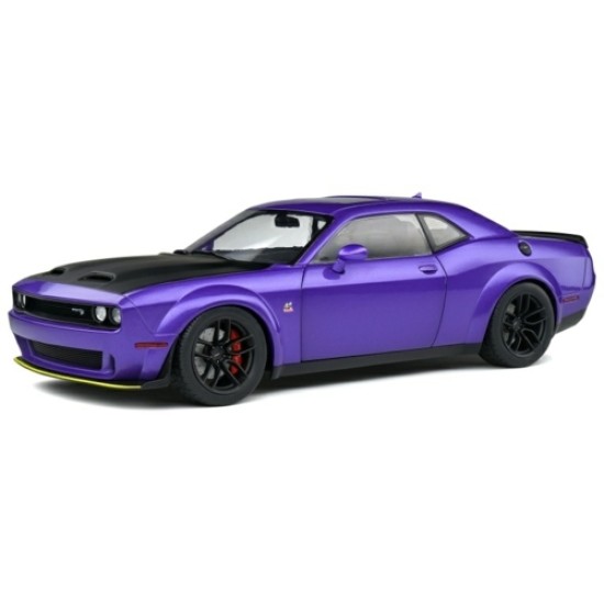SOL1805714 - 1/18 DODGE CHALLENGER SRT HELLCAT REDEYE WIDEBODY PLUM CRAZY 2020