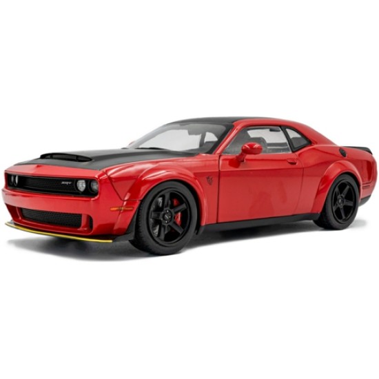 SOL1805718 - 1/18 DODGE CHALLENGER DEMON TOR RED 2023 SOL1805718 - 1/18 DODGE CHALLENGER DEMON TOR RED 2023