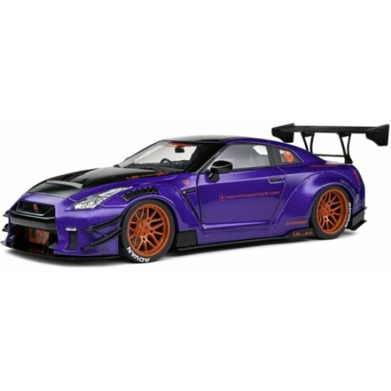 SOL1805812 - 1/18 NISSAN GT-R (R35) W/ LIBERTY WALK BODY KIT