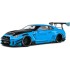 SOL1805817 - 1/18 NISSAN GT-R (R35) W/LIBERTY WALK BODY KIT 2.0 BABY BLUE 2024