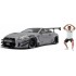 1/18 NISSAN GT-R (R35) WITH LIBERTY WALK BODY KIT TYPE 2.0 GREY 2024 1805821
