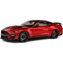 SOL1805914 - 1/18 SHELBY MUSTANG SHELBY GT500KR RED/BLACK STRIPES 2023