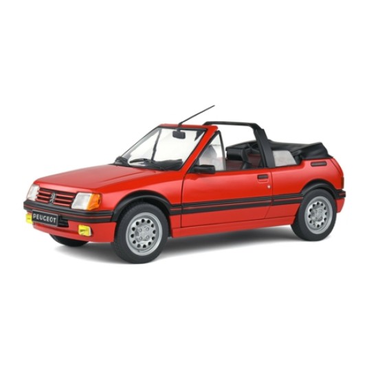 1/18 1989 PEUGEOT 205 CTI MK1 CABRIO - RED