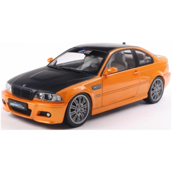 SOL1806509 - 1/18 BMW E46 M3 COUPE SOLIDO WORKS ORANGE 2000 SOL1806509 - 1/18 BMW E46 M3 COUPE SOLIDO WORKS ORANGE 2000