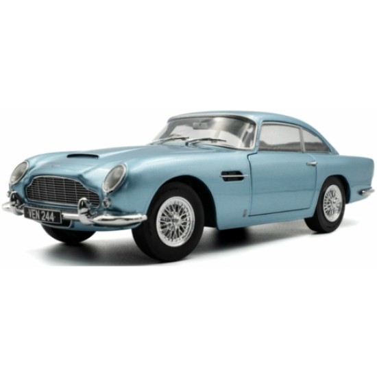 SOL1807104 - 1/18 ASTON MARTIN DB5 - LIGHT METALLIC BLUE 1964 SOL1807104 - 1/18 ASTON MARTIN DB5 - LIGHT METALLIC BLUE 1964