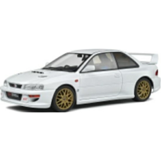 SOL1807404 - 1/18 SUBARU IMPREZA 22B WHITE 1998