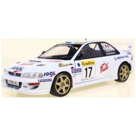 SOL1807407 - 1/18 SUBARU IMPREZA 22B BLUE NO.17 PANIZZI PANIZZI RALLYE MONTE CARLO 1999