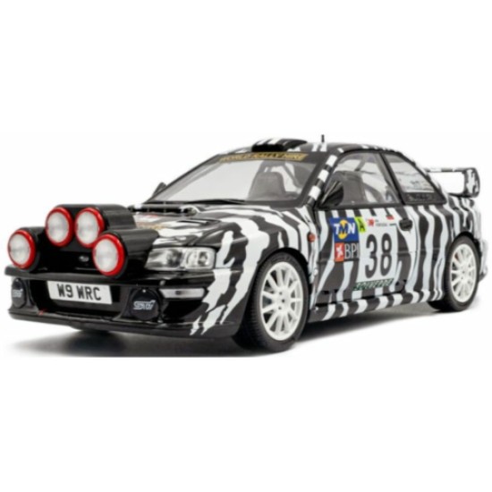 SOL1807409 - 1/18 SUBARU IMPREZA S5 WRC99 BI COLOUR NO.38 HEATH/LANCASTER TAP RALLY PORTUGAL 2001 SOL1807409 - 1/18 SUBARU IMPREZA S5 WRC99 BI COLOUR NO.38 HEATH/LANCASTER TAP RALLY PORTUGAL 2001