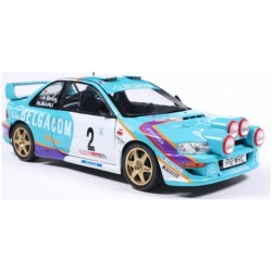 SOL1807411 - 1/18 SUBARU IMPREZA S5 WRC99 GREEN NO.2 MEVIUS FORTIN BELGIUM YPRES WESTHOEK RALLY 1998