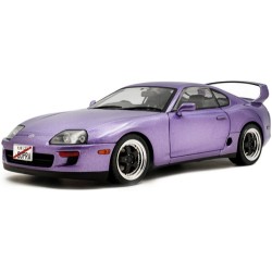 SOL1807607P - 1/18 TOYOTA SUPRA MK4 (A80) SOLIDO WORKS PURPLE 1993 SOL1807607P - 1/18 TOYOTA SUPRA MK4 (A80) SOLIDO WORKS PURPLE 1993