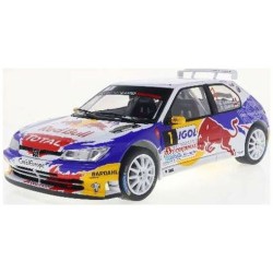 SOL1808308 - 1/18 PEUGEOT 306 MAXI WHITE NO.1 S.LOEB/D.ELENA RALLY DU VAR 2017 SOL1808308 - 1/18 PEUGEOT 306 MAXI WHITE NO.1 S.LOEB/D.ELENA RALLY DU VAR 2017