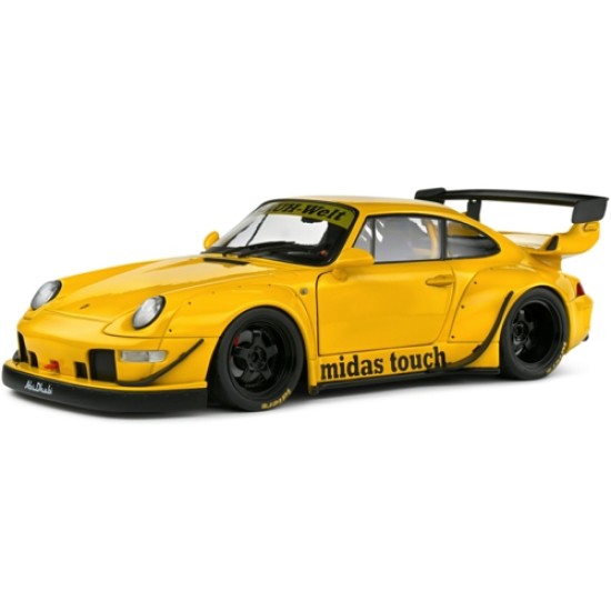 SOL1808504 - 1/18 RWB BODYKIT MIDAS TOUCH YELLOW 2023 SOL1808504 - 1/18 RWB BODYKIT MIDAS TOUCH YELLOW 2023