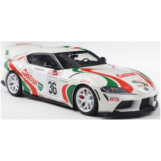 SOL1809007 - 1/18 TOYOTA GR SUPRA TOYOTA RACING TRIBUTE WHITE 2024 SOL1809007 - 1/18 TOYOTA GR SUPRA TOYOTA RACING TRIBUTE WHITE 2024