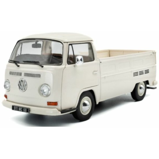 SOL1809404 - 1/18 VW T2 PICK UP WHITE 1968 SOL1809404 - 1/18 VW T2 PICK UP WHITE 1968