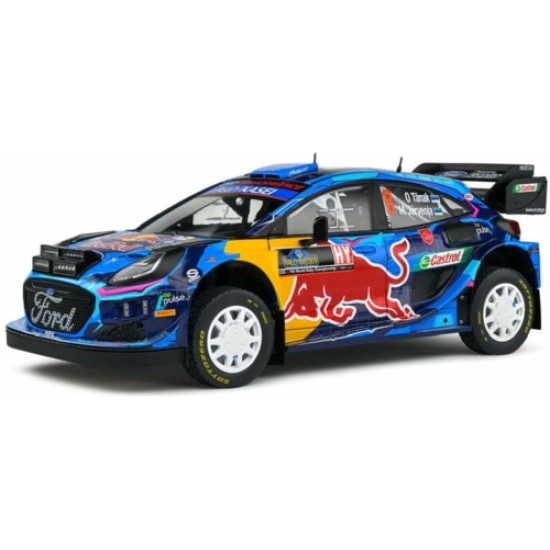 1/18 FORD PUMA RALLY1 HYBRID BLUENO.8 TANAK RALLY SUEDE 2023 1809503