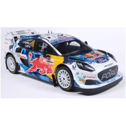 SOL1809508 - 1/18 FORD PUMA RALLY1 HYBRID WHITE #16 FOURMAUX CORIA RALLY JAPAN 2024